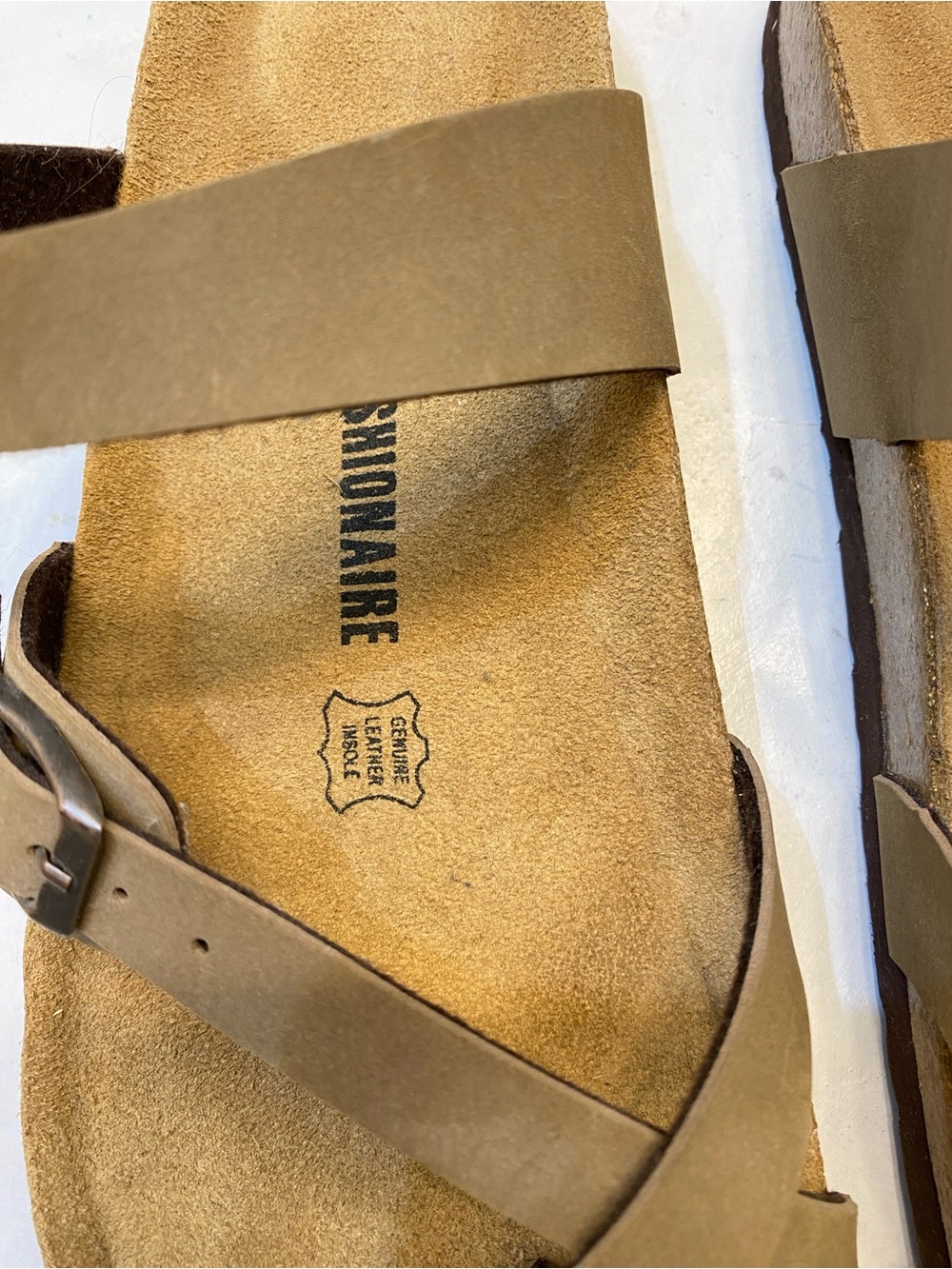 NEW…Cushionaire Woman Luna cork footbed, never worn Size 11M perfect bottom - Picture 7 of 10
